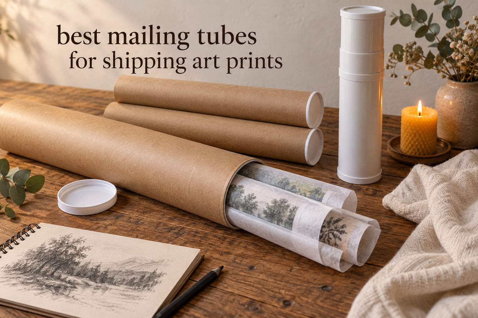 best mailing tubes for shipping art prints