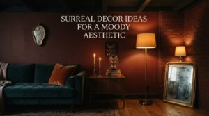 surreal decor ideas for a moody aesthetic