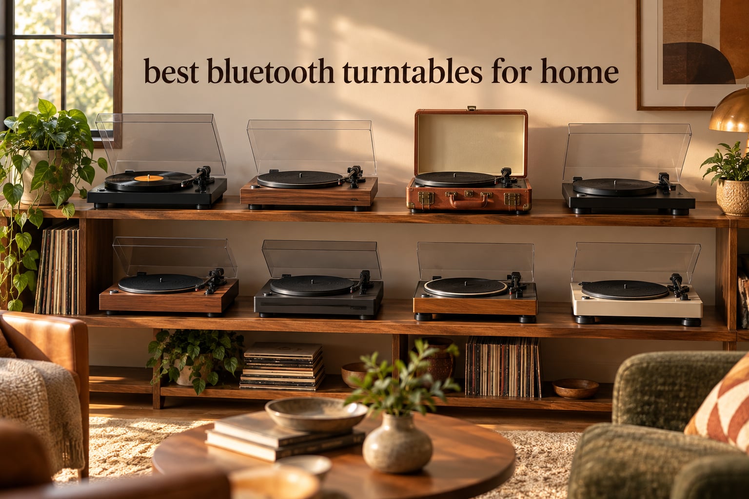 best bluetooth turntables for home