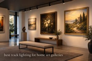 best track lighting for home art galleries