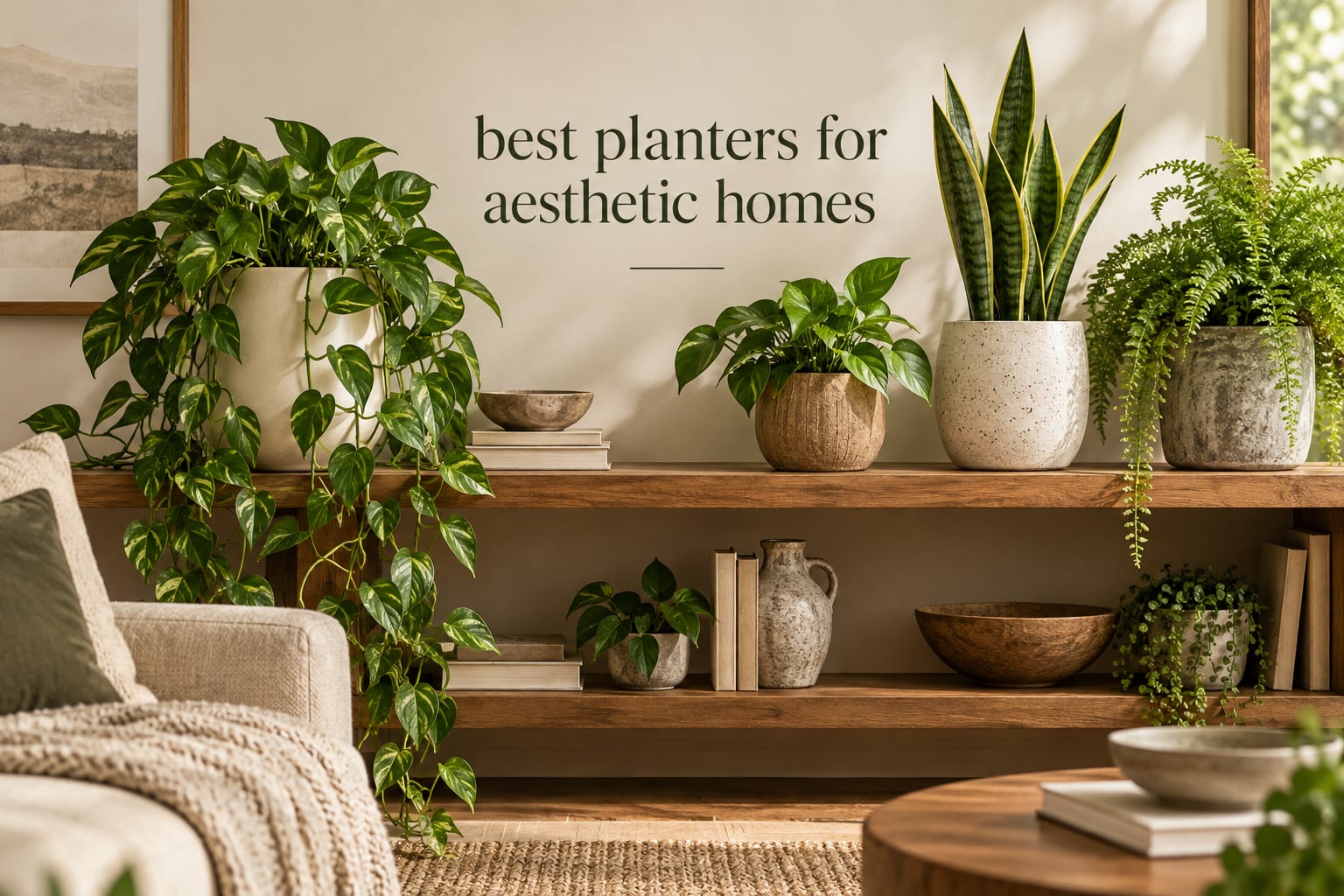 best planters for aesthetic homes
