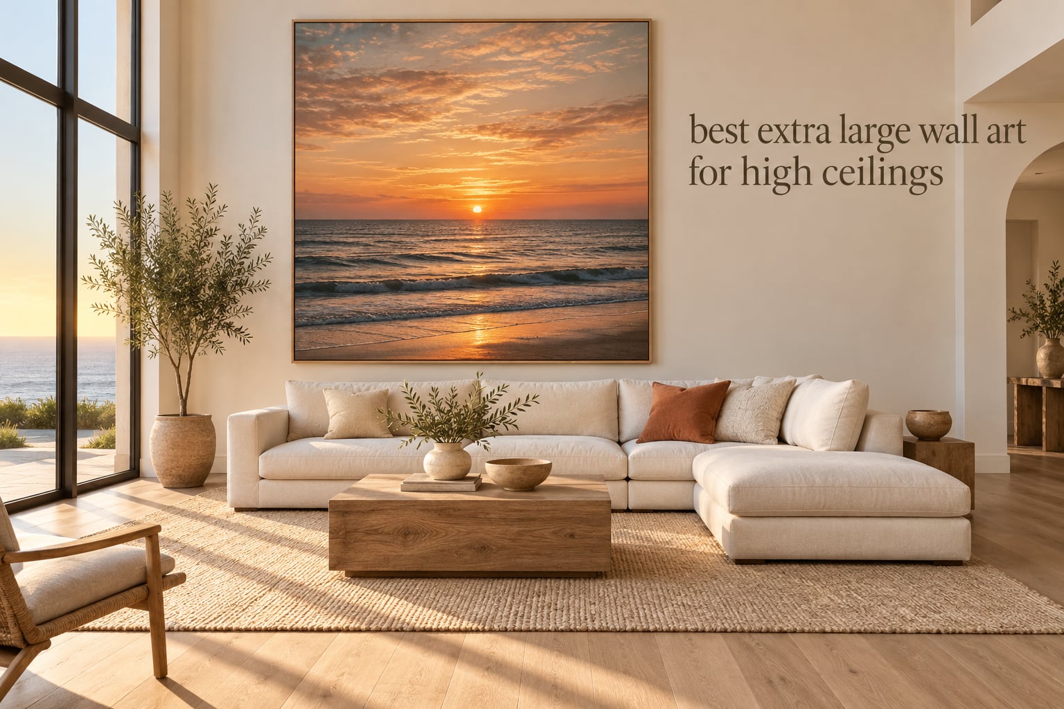 best extra large wall art for high ceilings