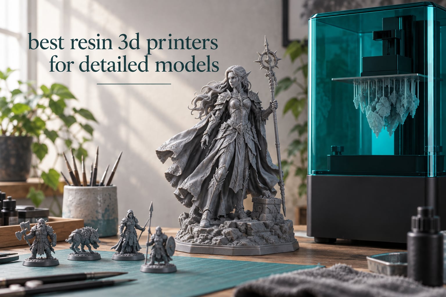 best resin 3d printers for detailed models