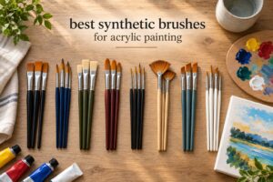 best synthetic brushes for acrylic painting