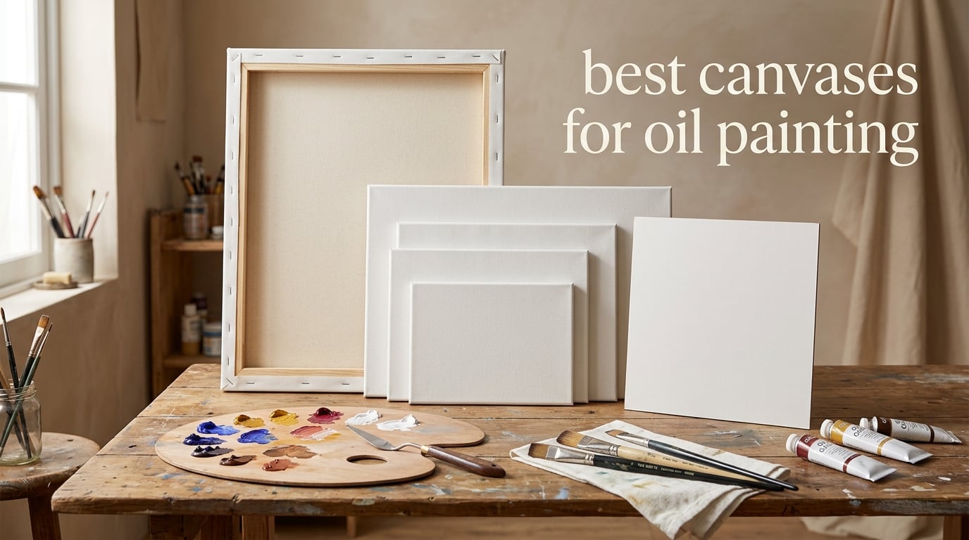 best canvases for oil painting