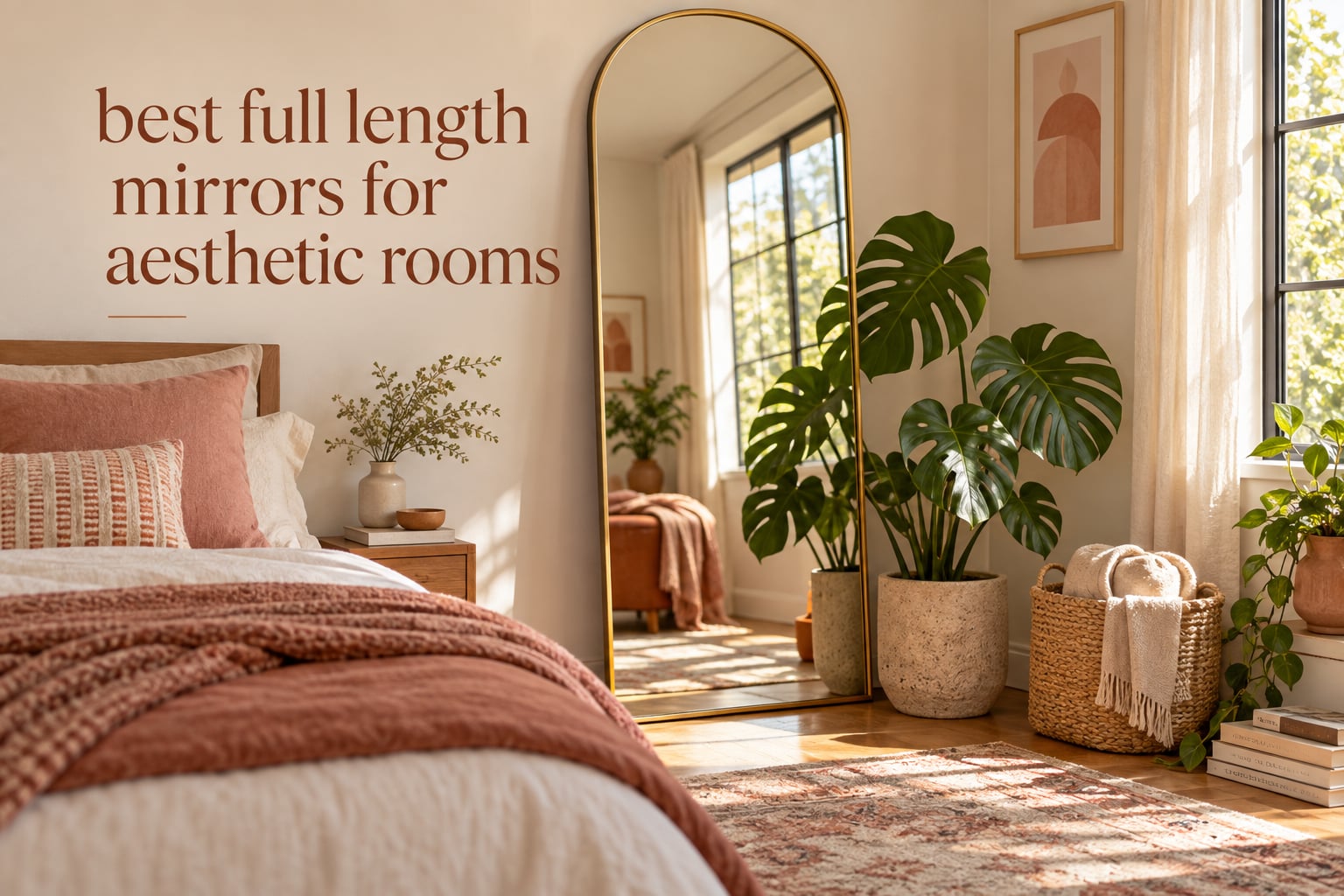 best full length mirrors for aesthetic rooms