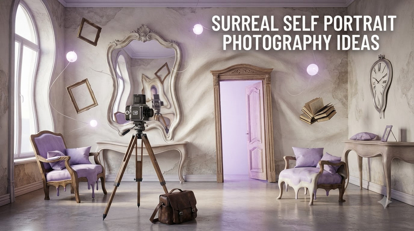 surreal self portrait photography ideas
