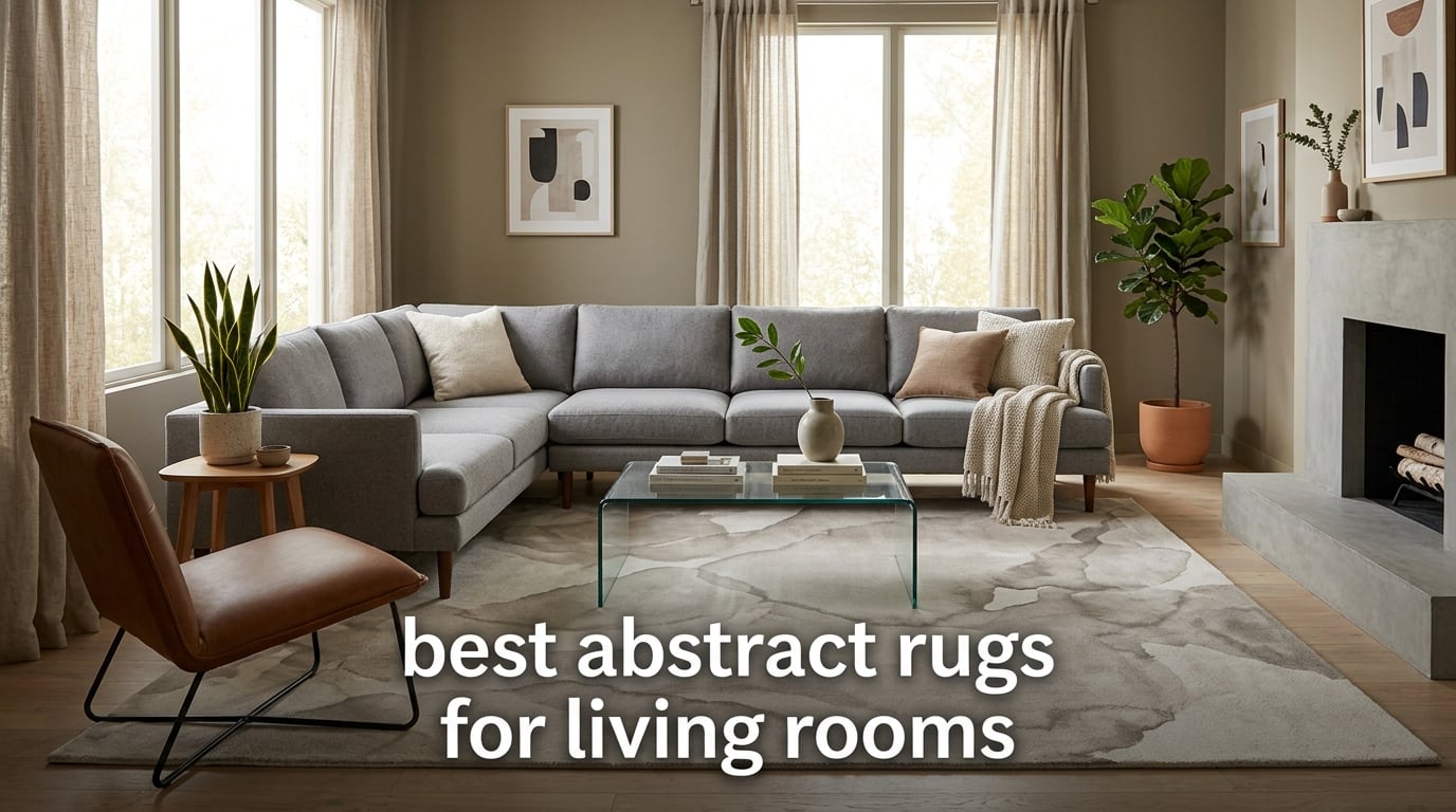 best abstract rugs for living rooms
