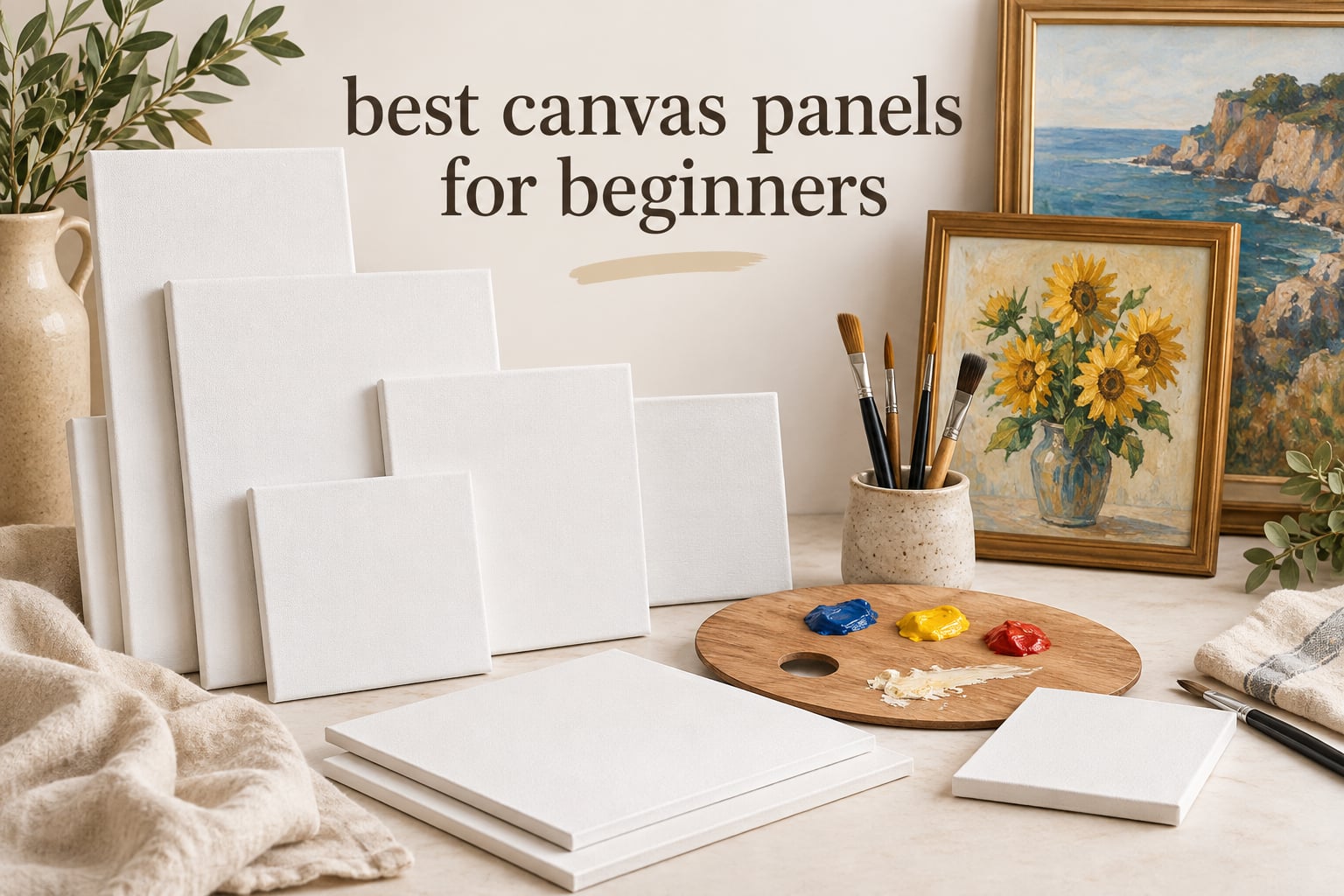 best canvas panels for beginners