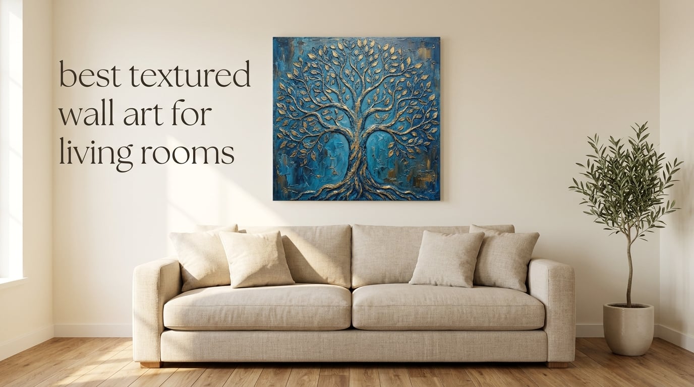 best textured wall art for living rooms