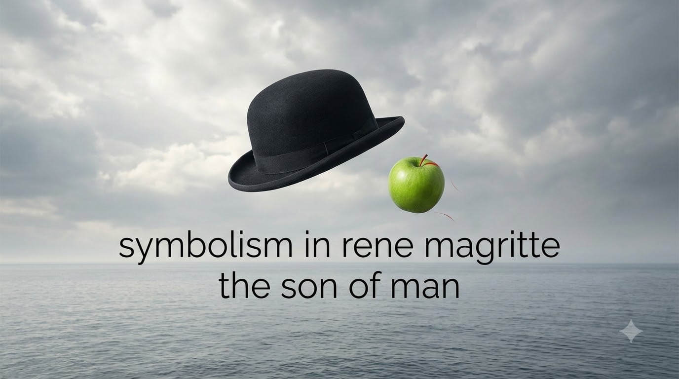 symbolism in rene magritte the son of man