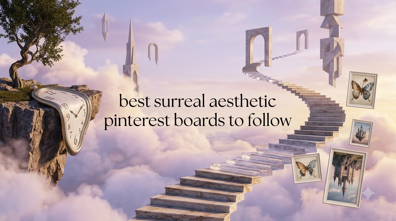 best surreal aesthetic pinterest boards to follow