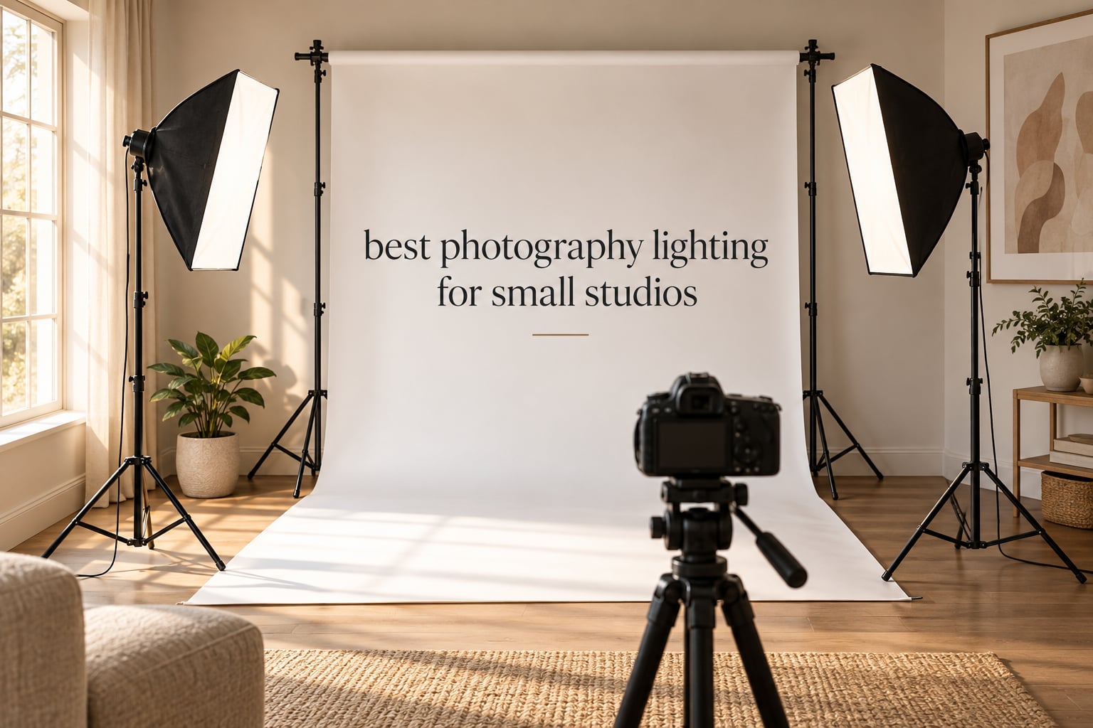 best photography lighting for small studios
