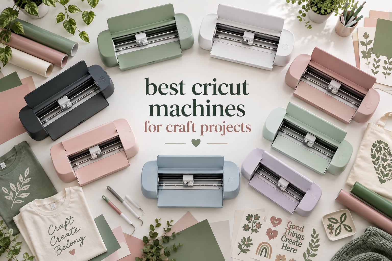 best cricut machines for craft projects