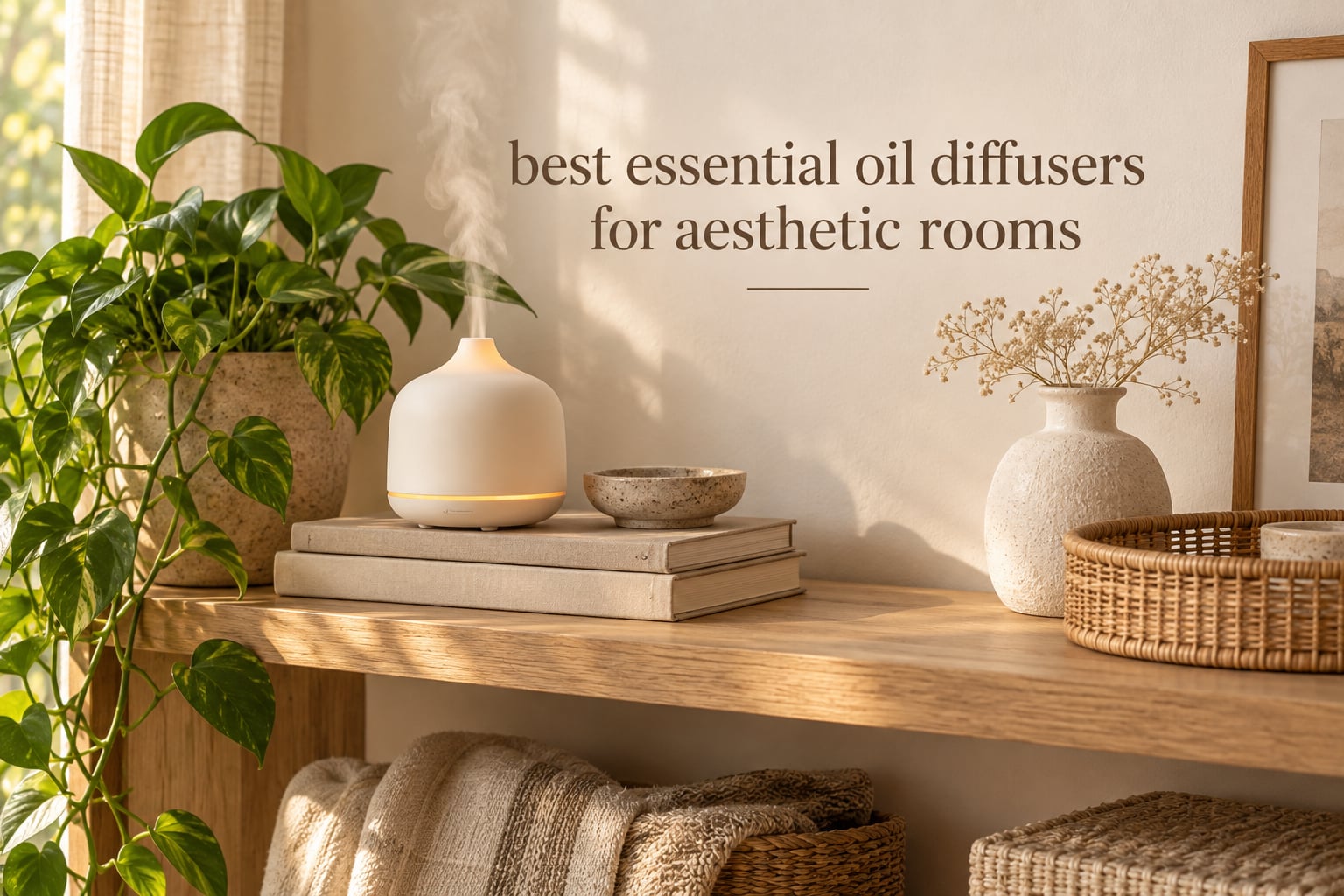 best essential oil diffusers for aesthetic rooms