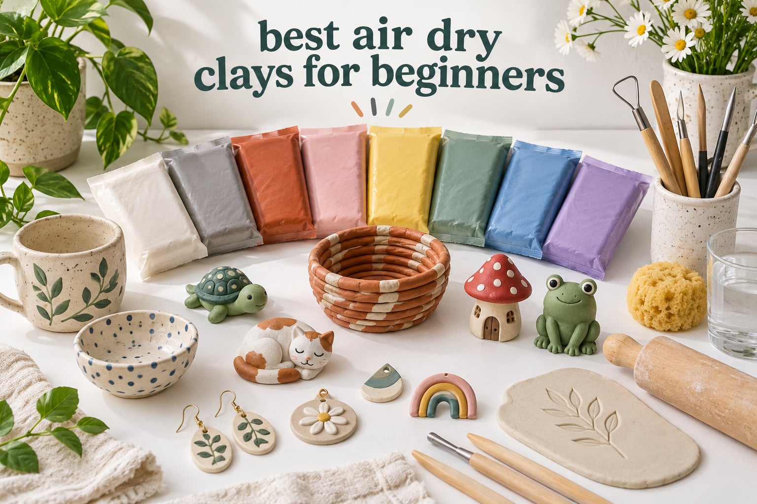 best air dry clays for beginners