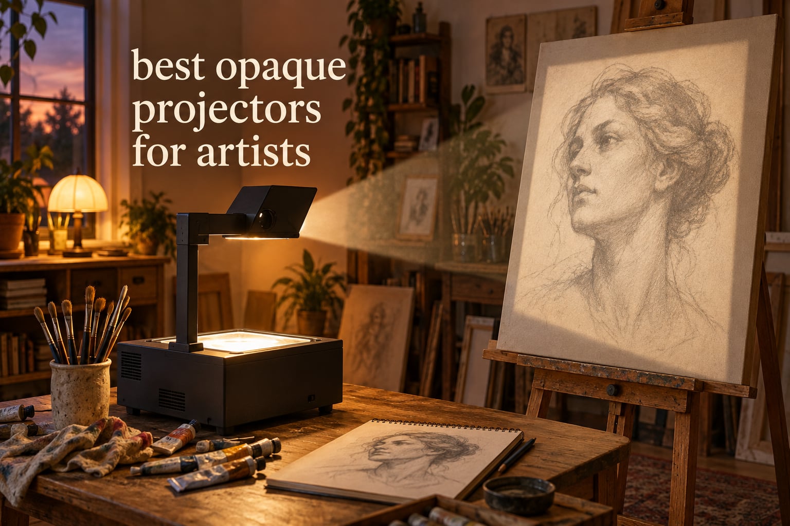 best opaque projectors for artists