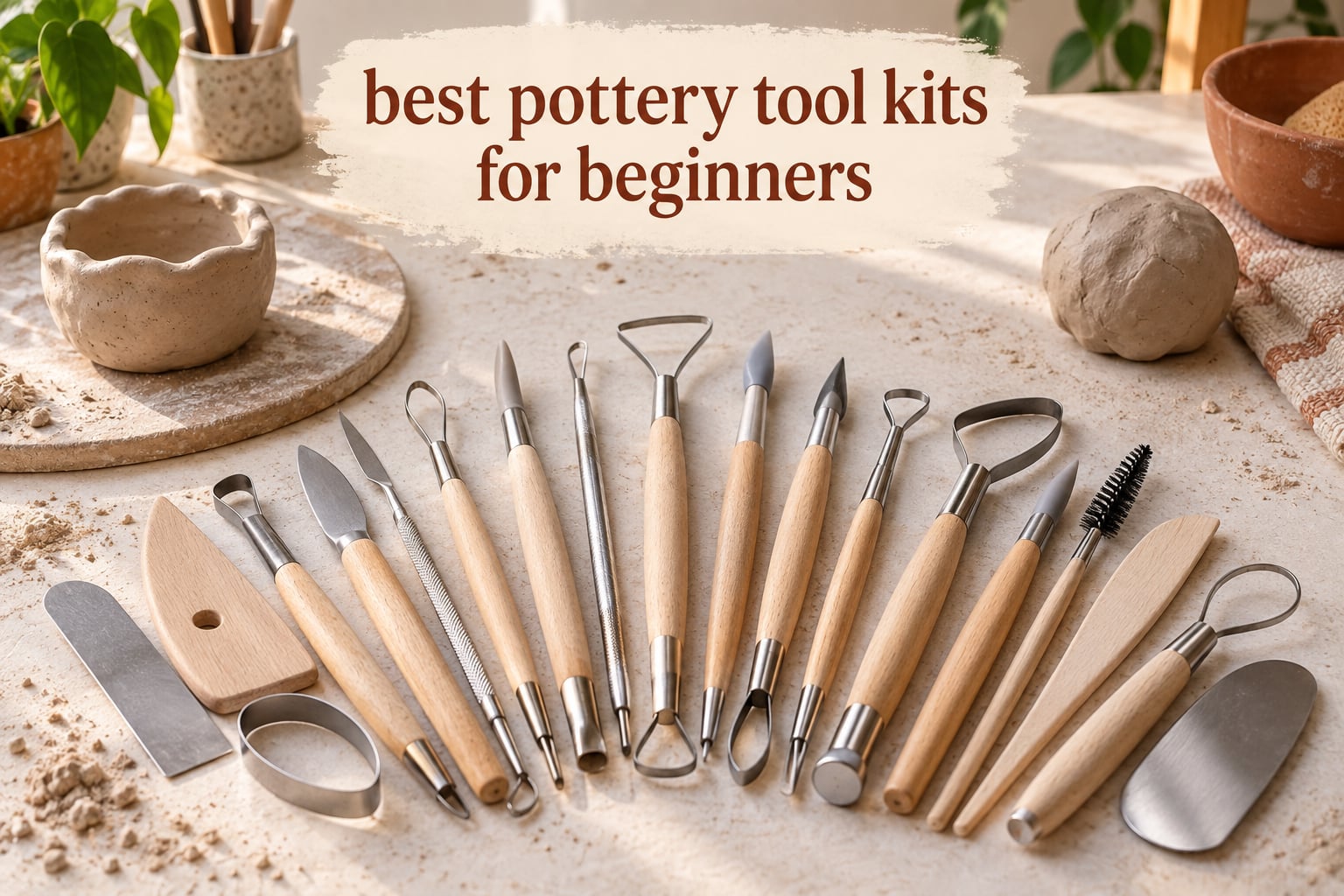 best pottery tool kits for beginners