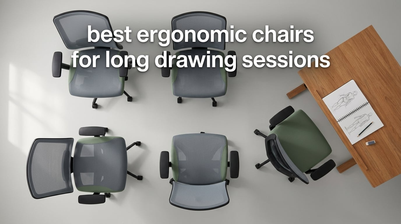 best ergonomic chairs for long drawing sessions