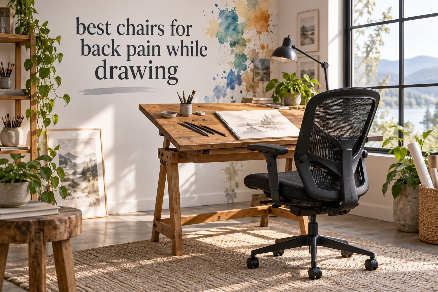 best chairs for back pain while drawing