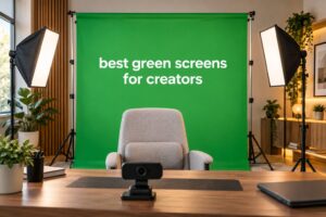 best green screens for creators