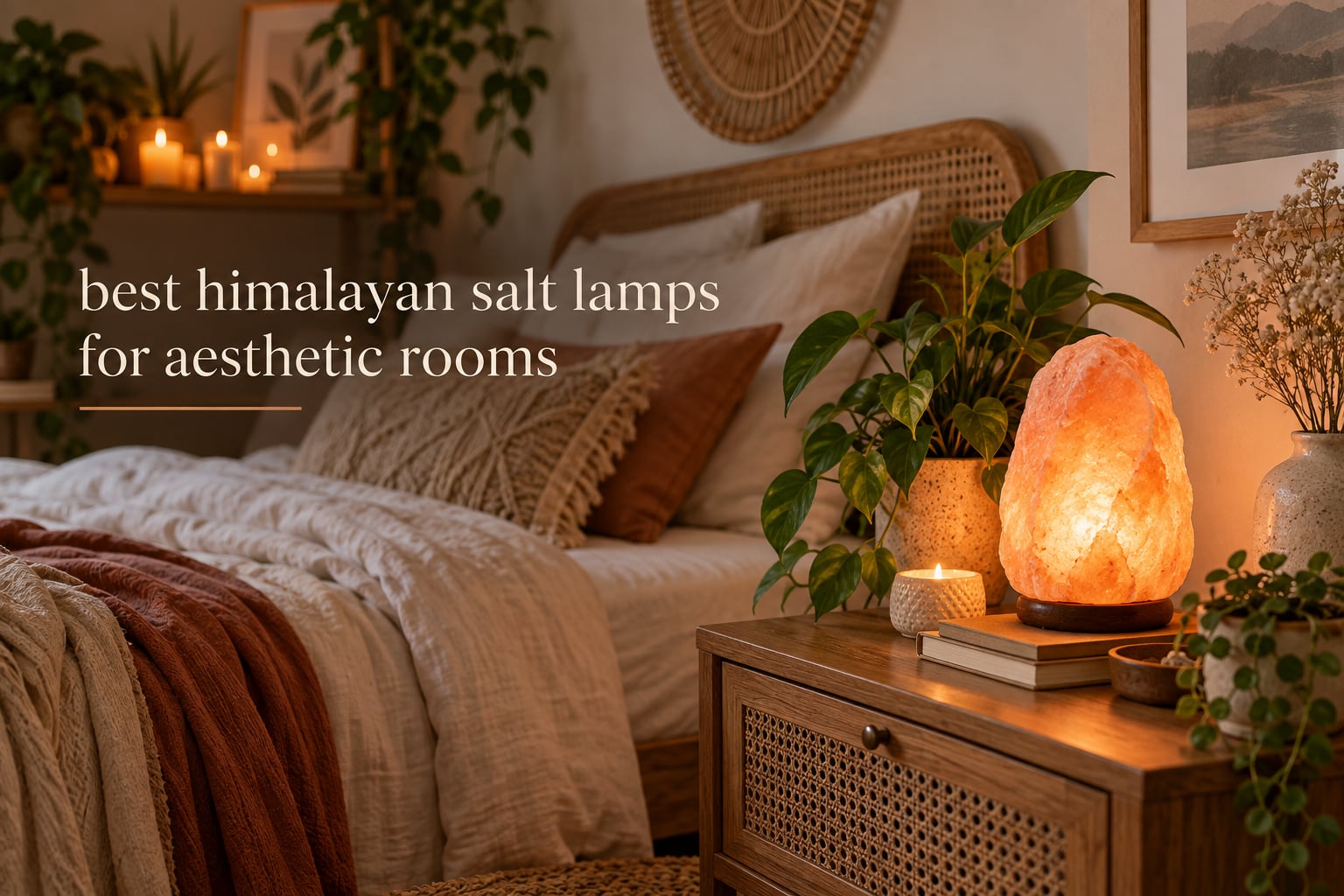 best himalayan salt lamps for aesthetic rooms