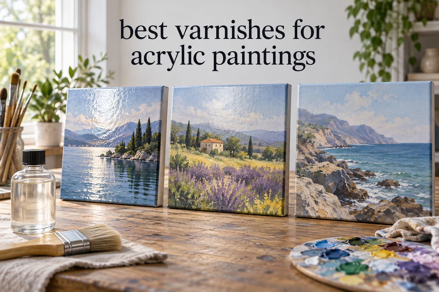 best varnishes for acrylic paintings