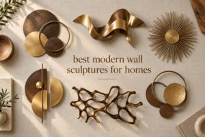 best modern wall sculptures for homes