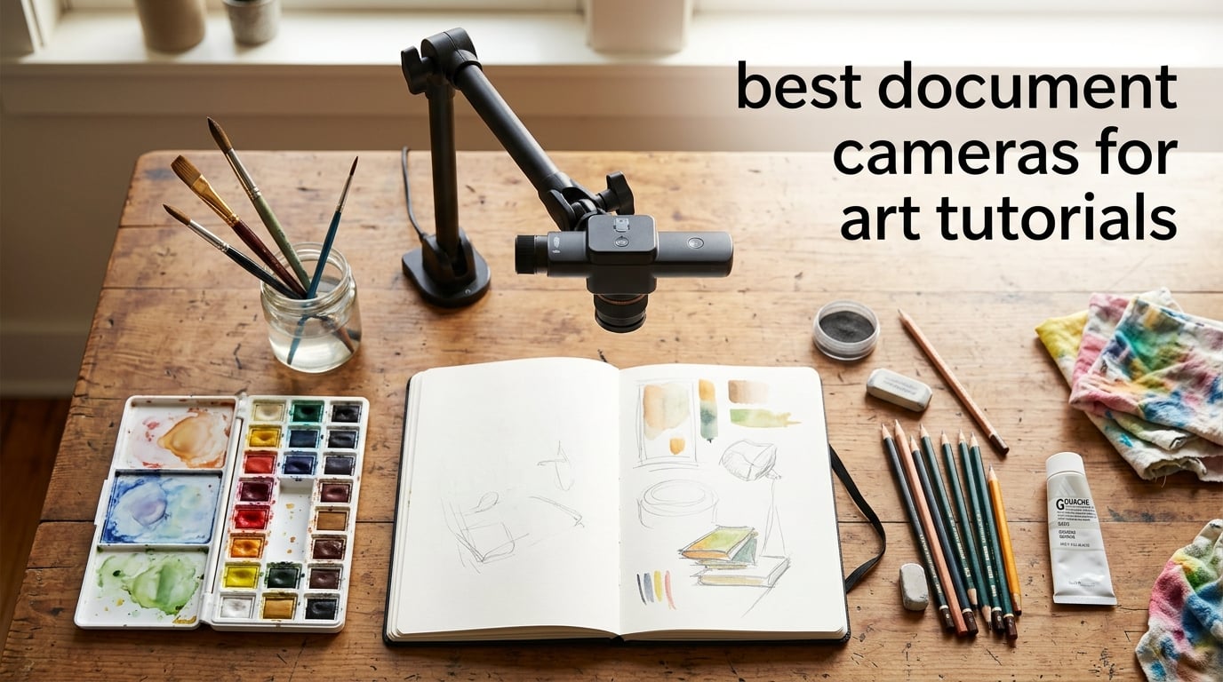 best document cameras for art tutorials