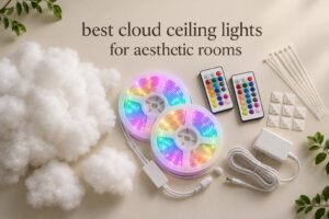 best cloud ceiling lights for aesthetic rooms