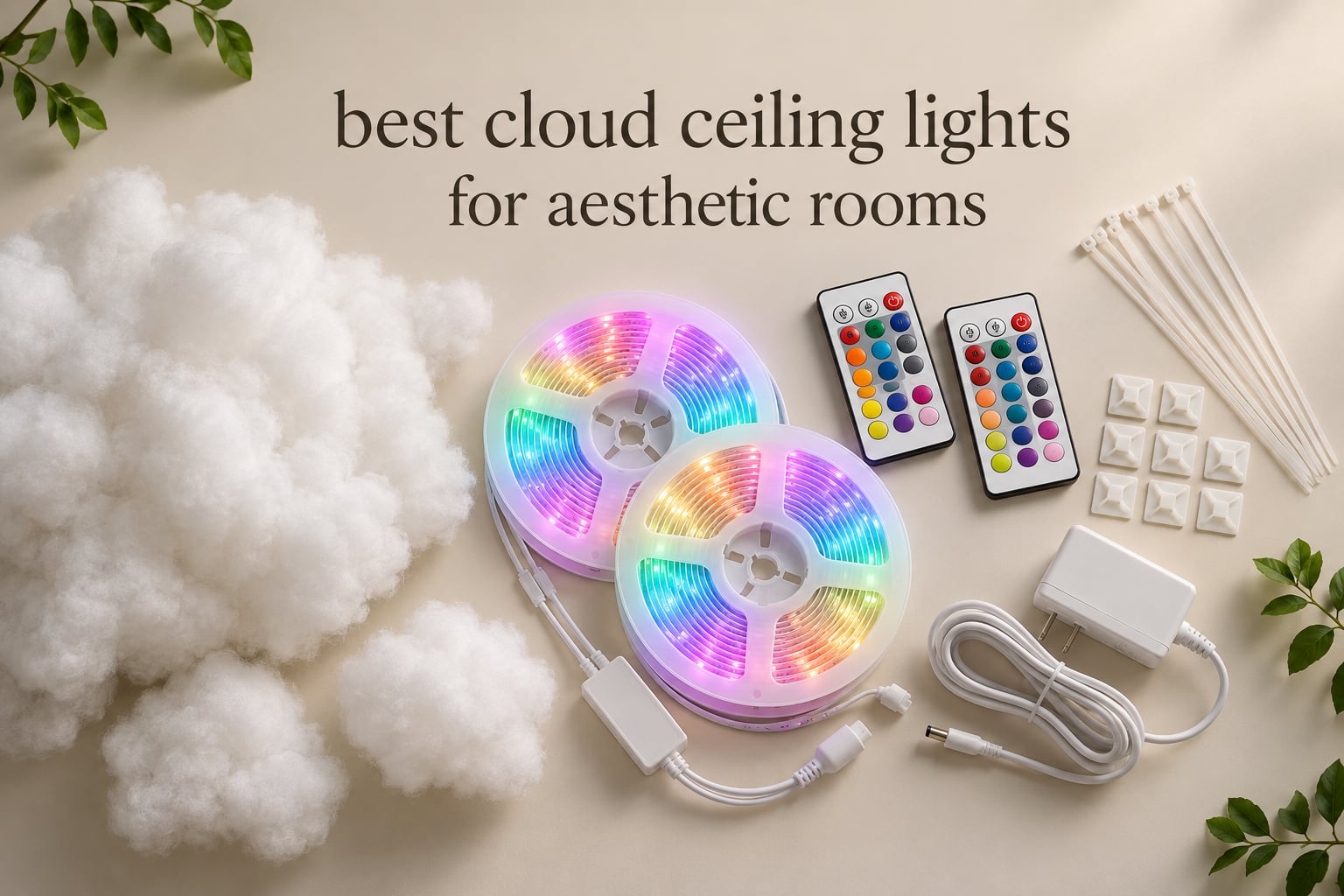 best cloud ceiling lights for aesthetic rooms