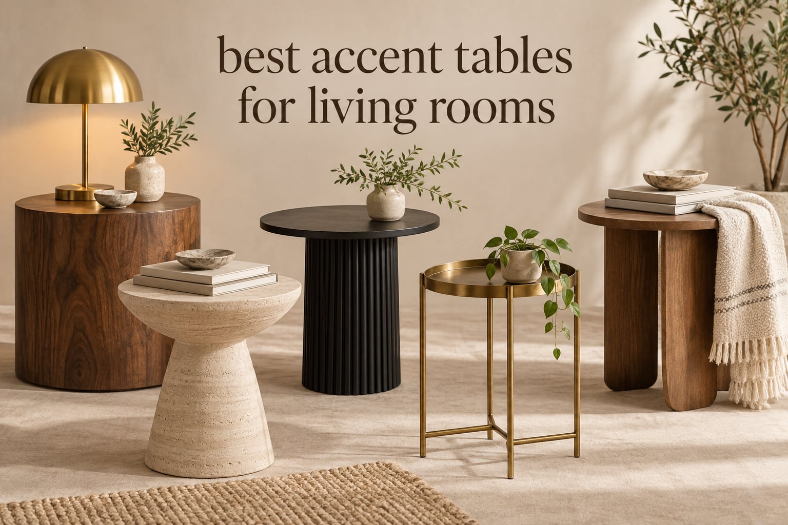 best accent tables for living rooms
