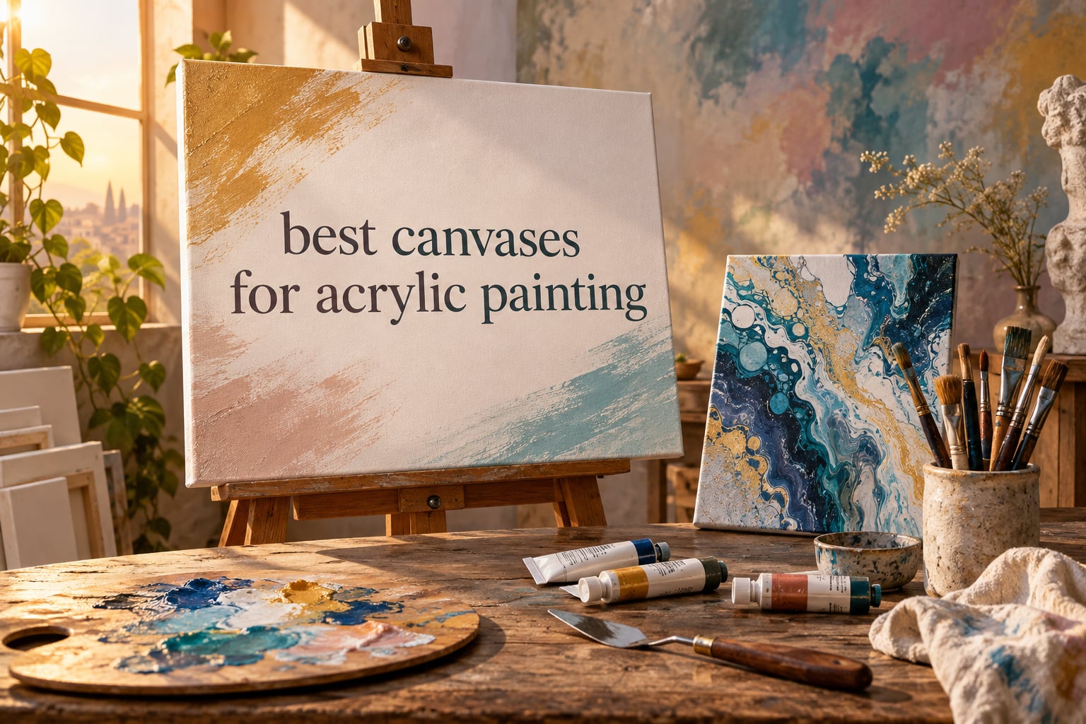 best canvases for acrylic painting