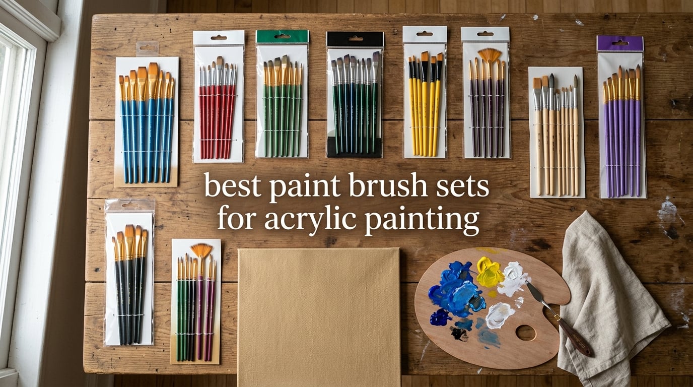 best paint brush sets for acrylic painting