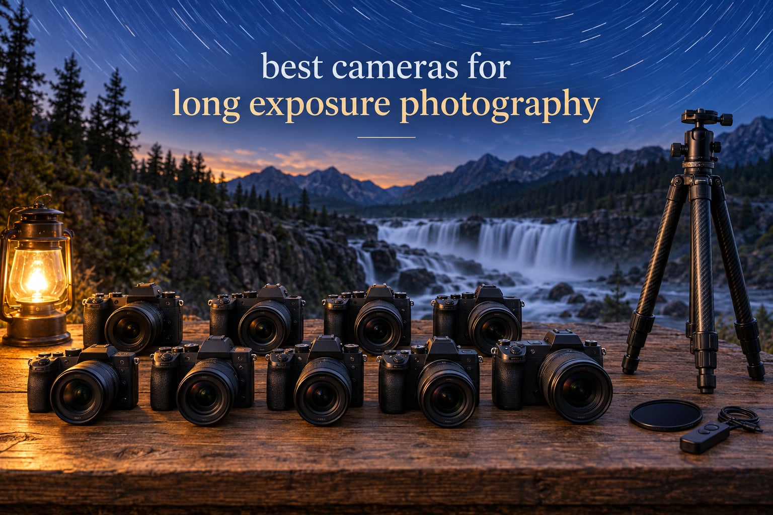best cameras for long exposure photography