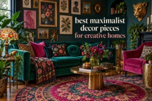 best maximalist decor pieces for creative homes