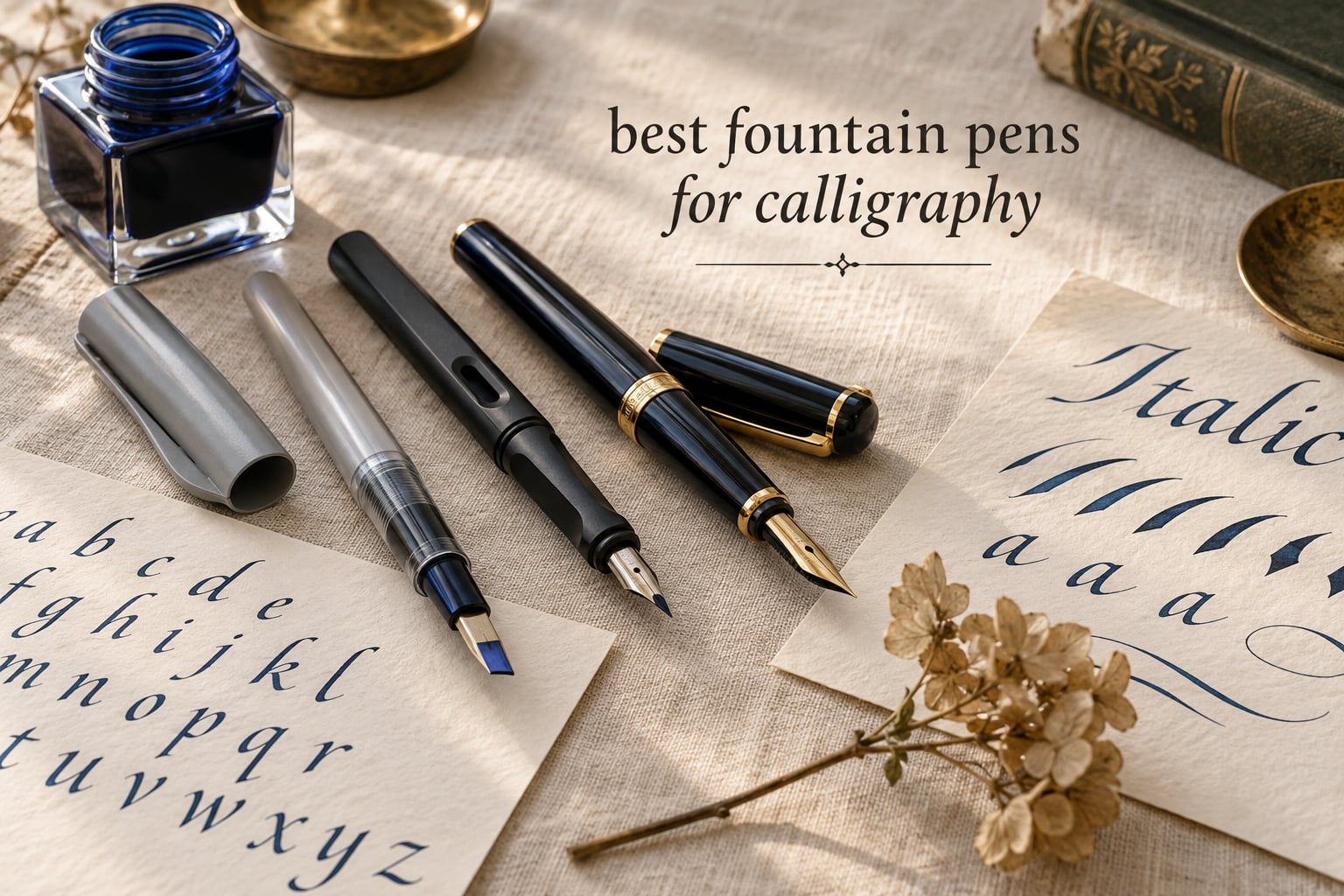 best fountain pens for calligraphy
