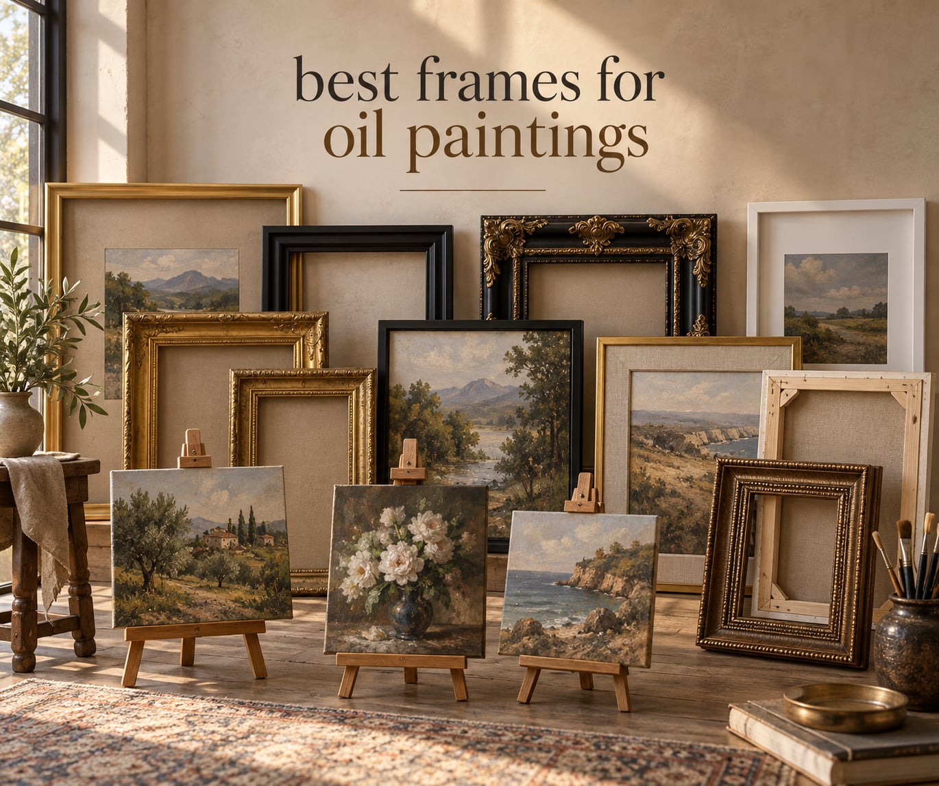best frames for oil paintings