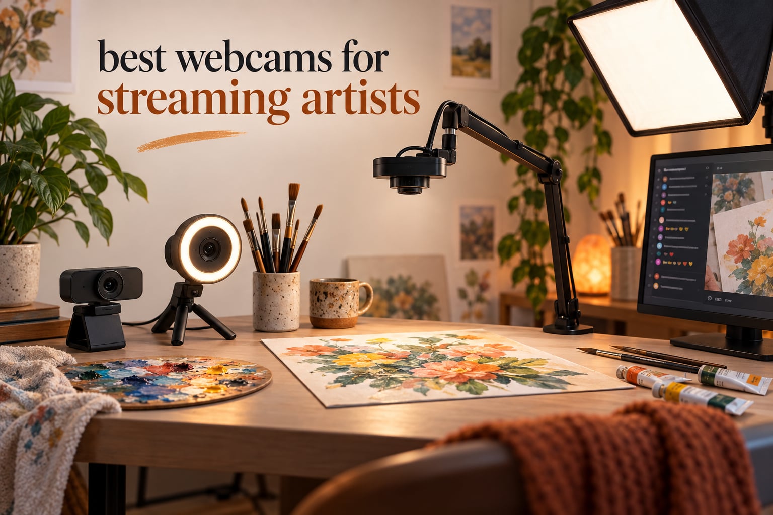 best webcams for streaming artists