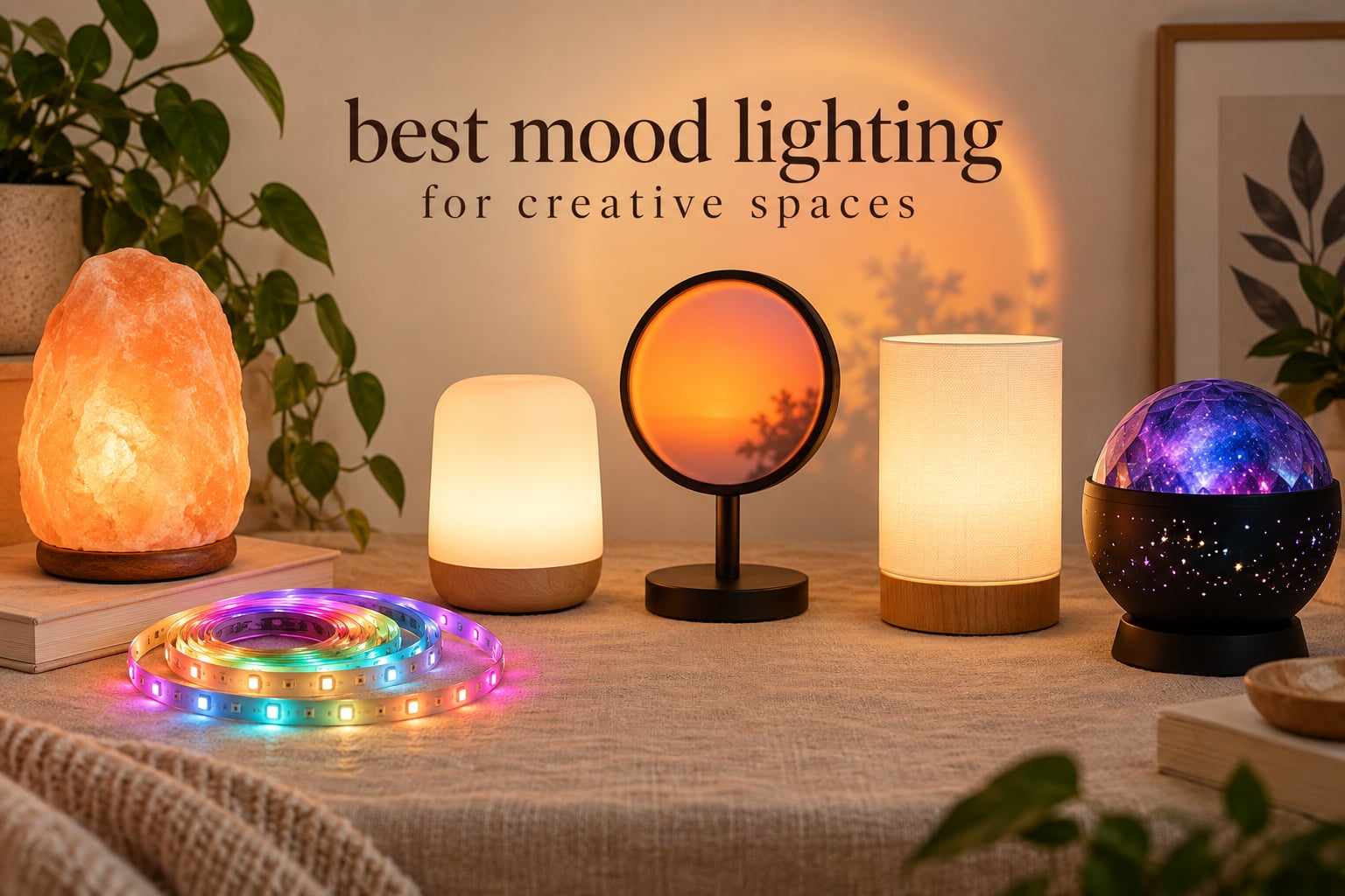 best mood lighting for creative spaces