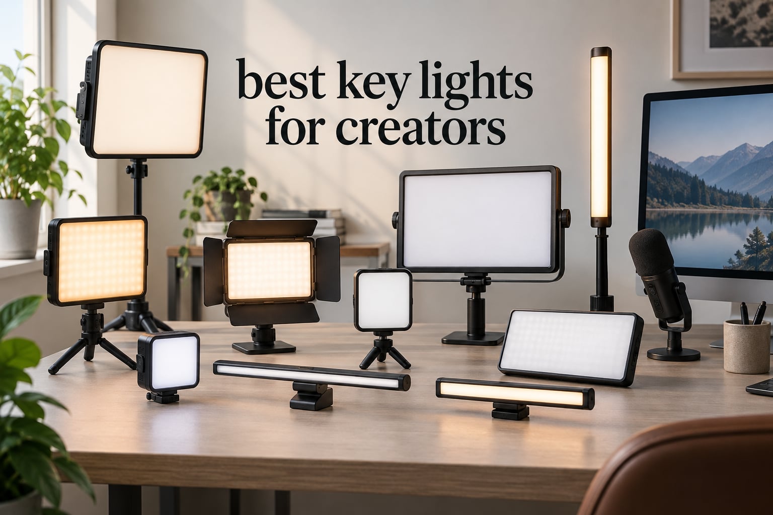 best key lights for creators