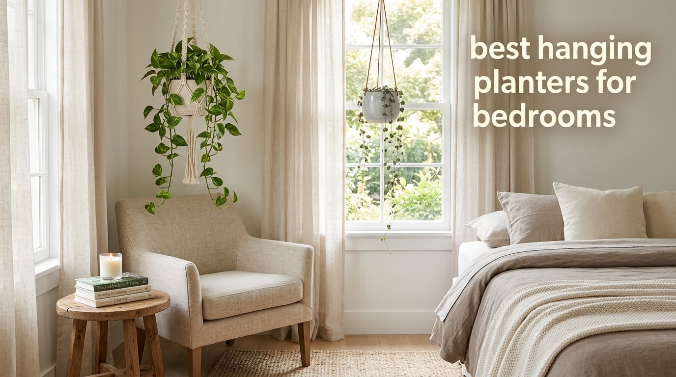 best hanging planters for bedrooms