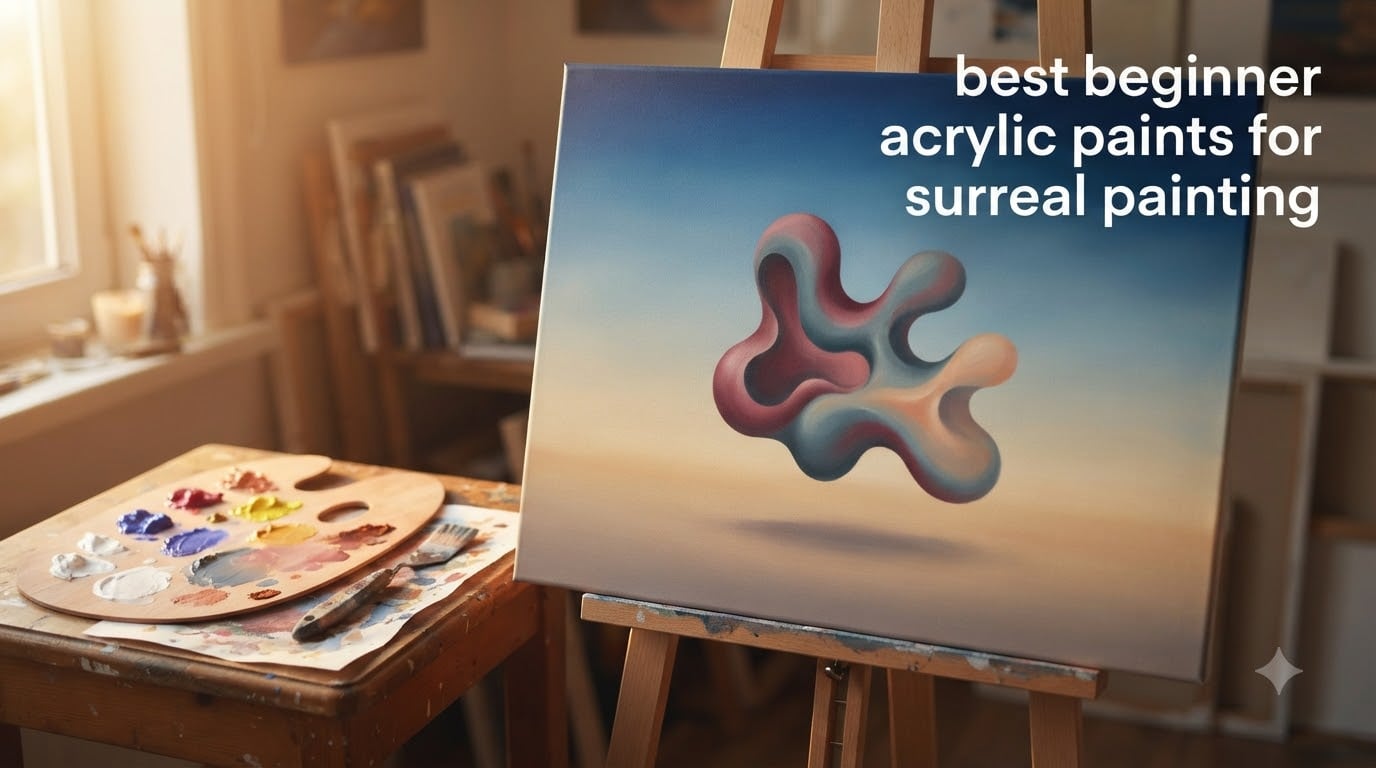 best beginner acrylic paints for surreal painting