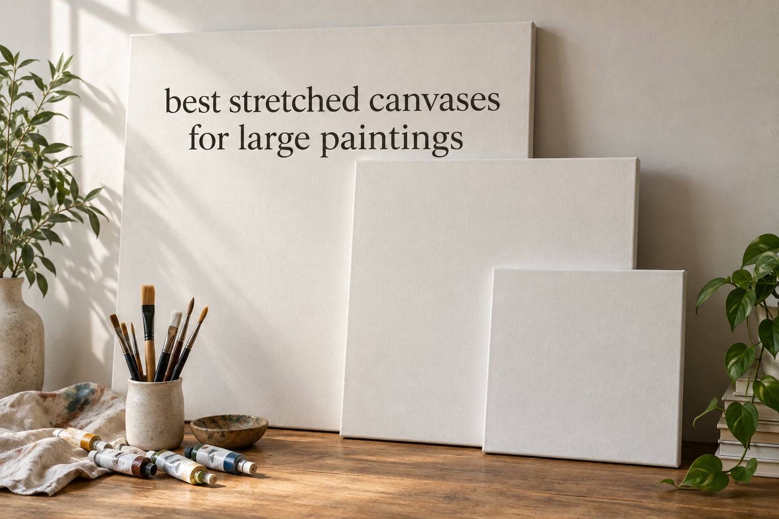 best stretched canvases for large paintings