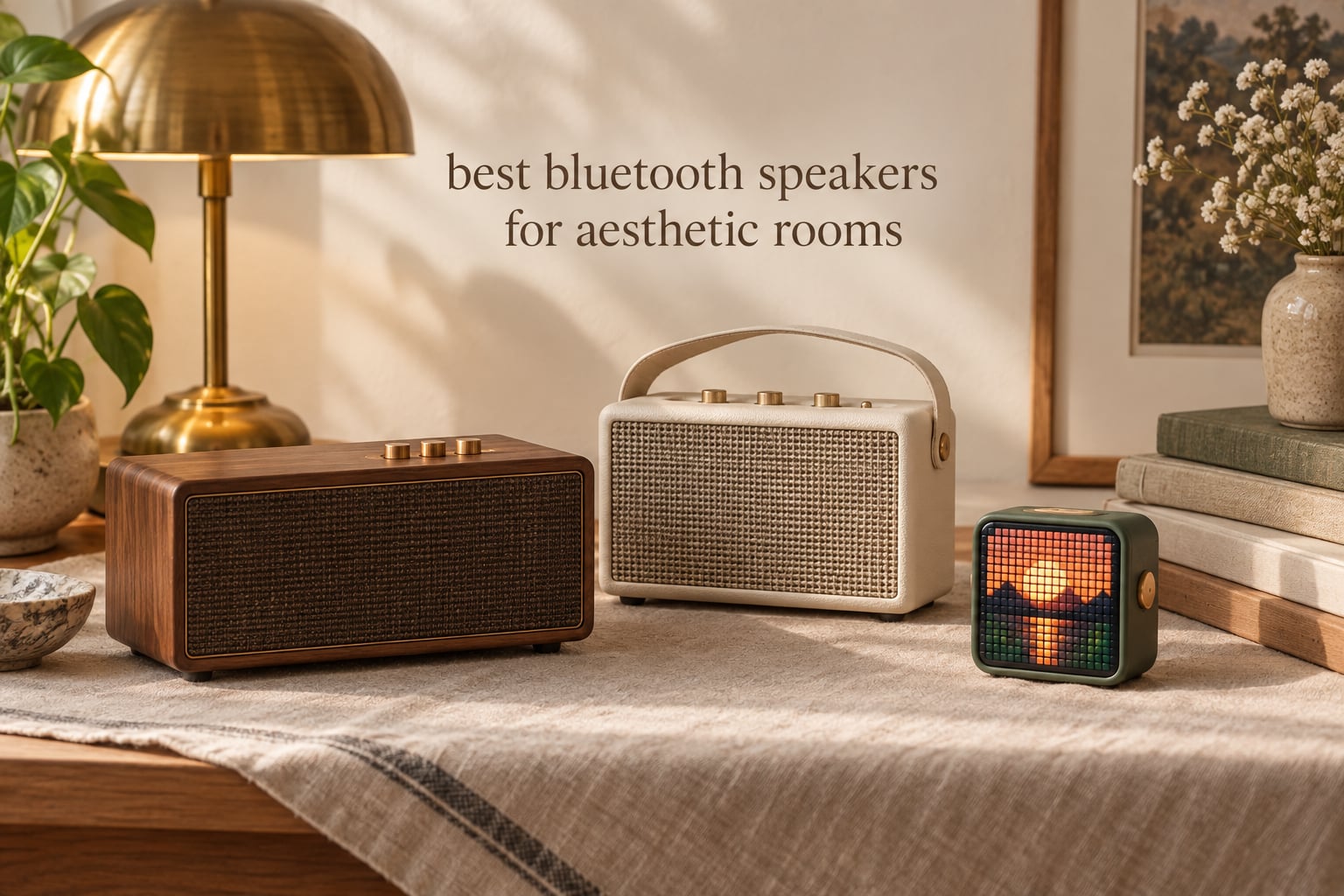 best bluetooth speakers for aesthetic rooms