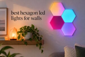 best hexagon led lights for walls