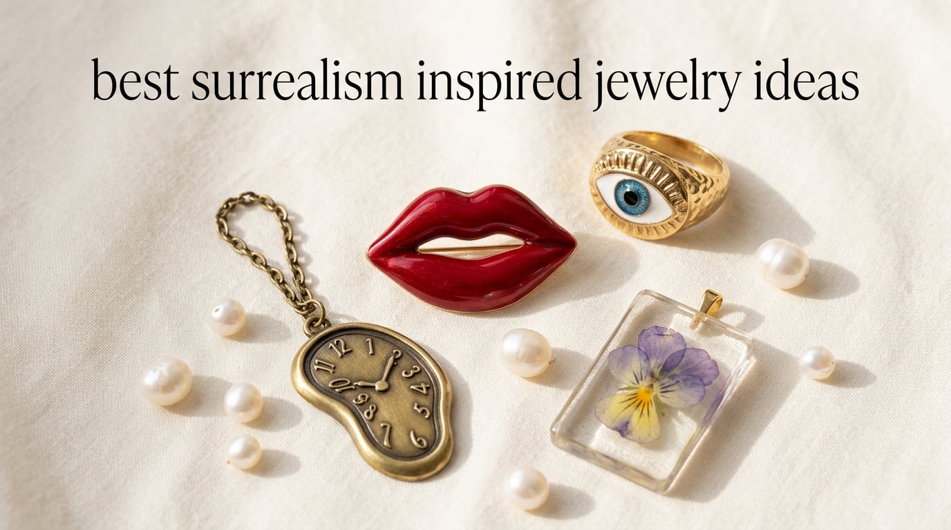 best surrealism inspired jewelry ideas