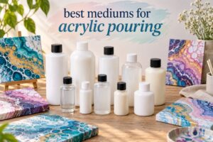 best mediums for acrylic pouring