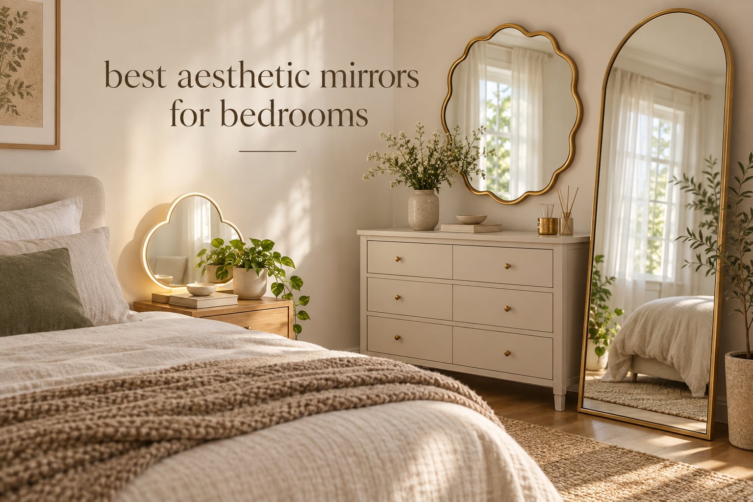 best aesthetic mirrors for bedrooms