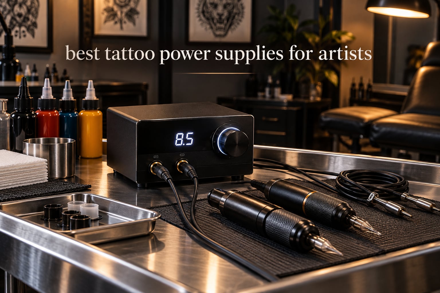 best tattoo power supplies for artists